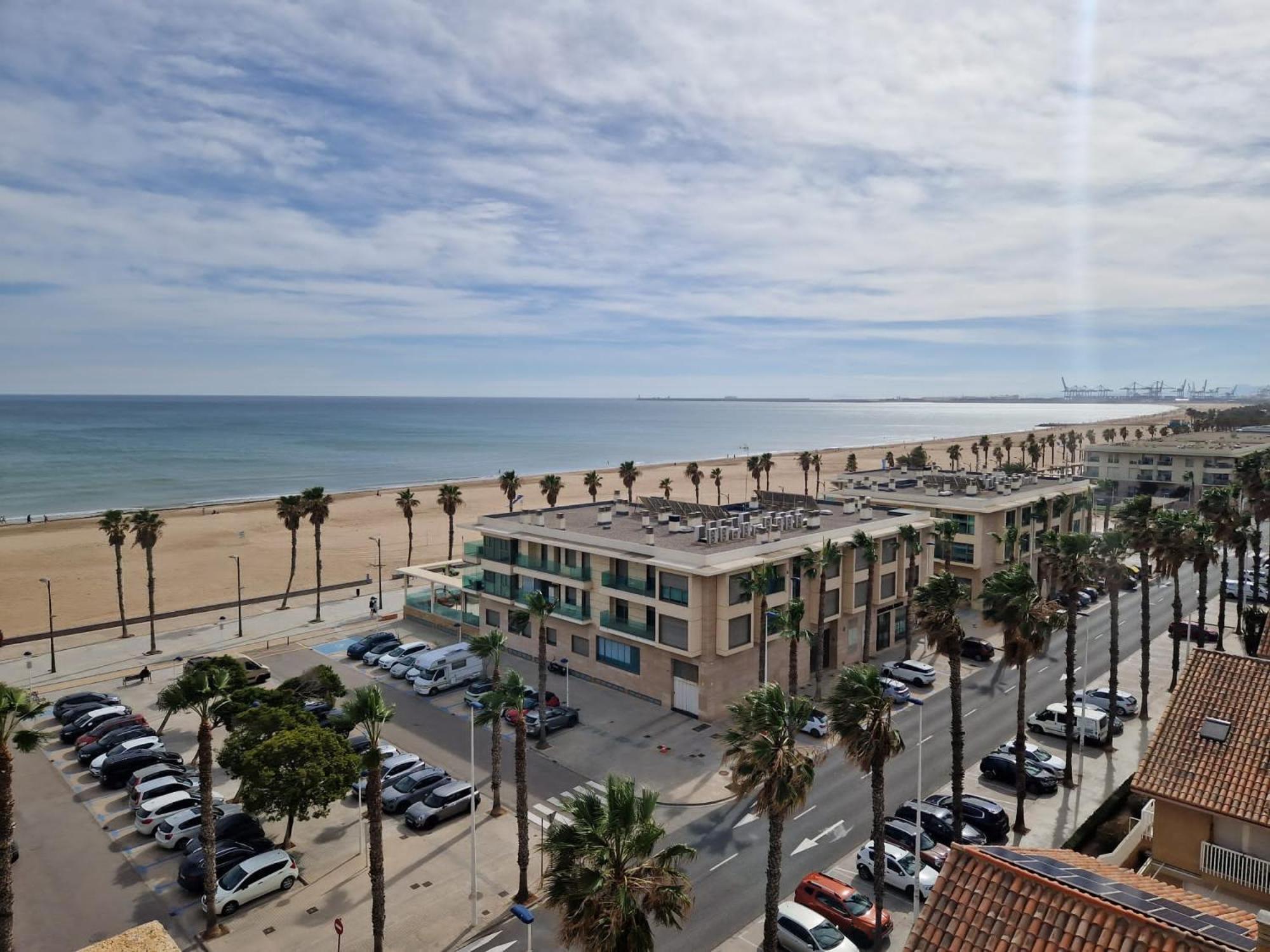 Apartamento Primera Linea De Playa Patacona Valencie Exteriér fotografie