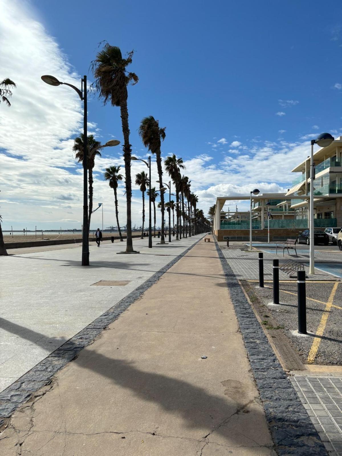 Apartamento Primera Linea De Playa Patacona Valencie Exteriér fotografie